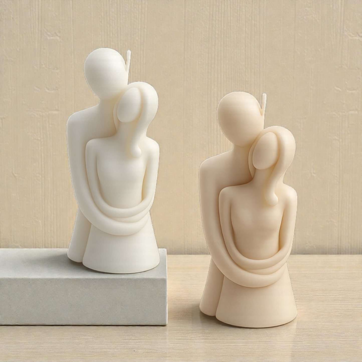 Μπομπονιέρα Γάμου Κερί Ζευγάρι