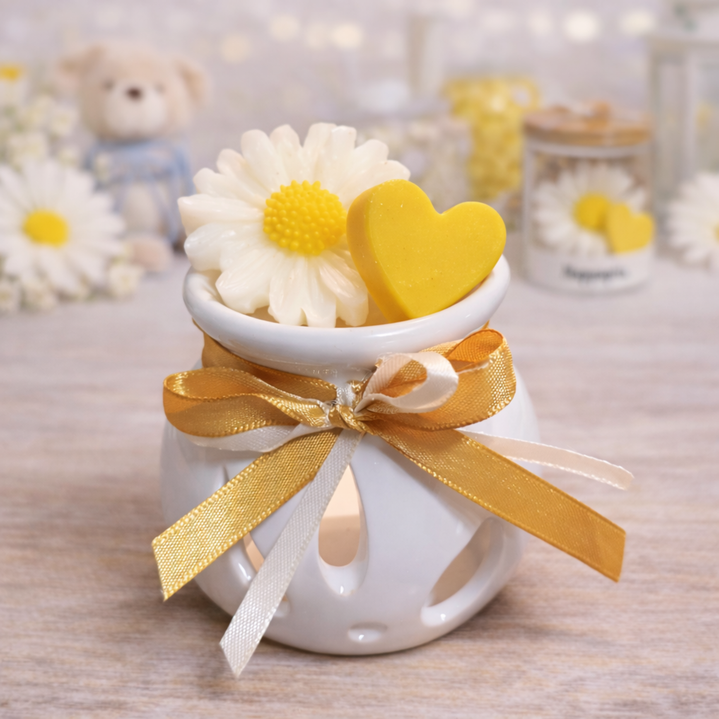 Αρωματιστής με κερί μαργαρίτα