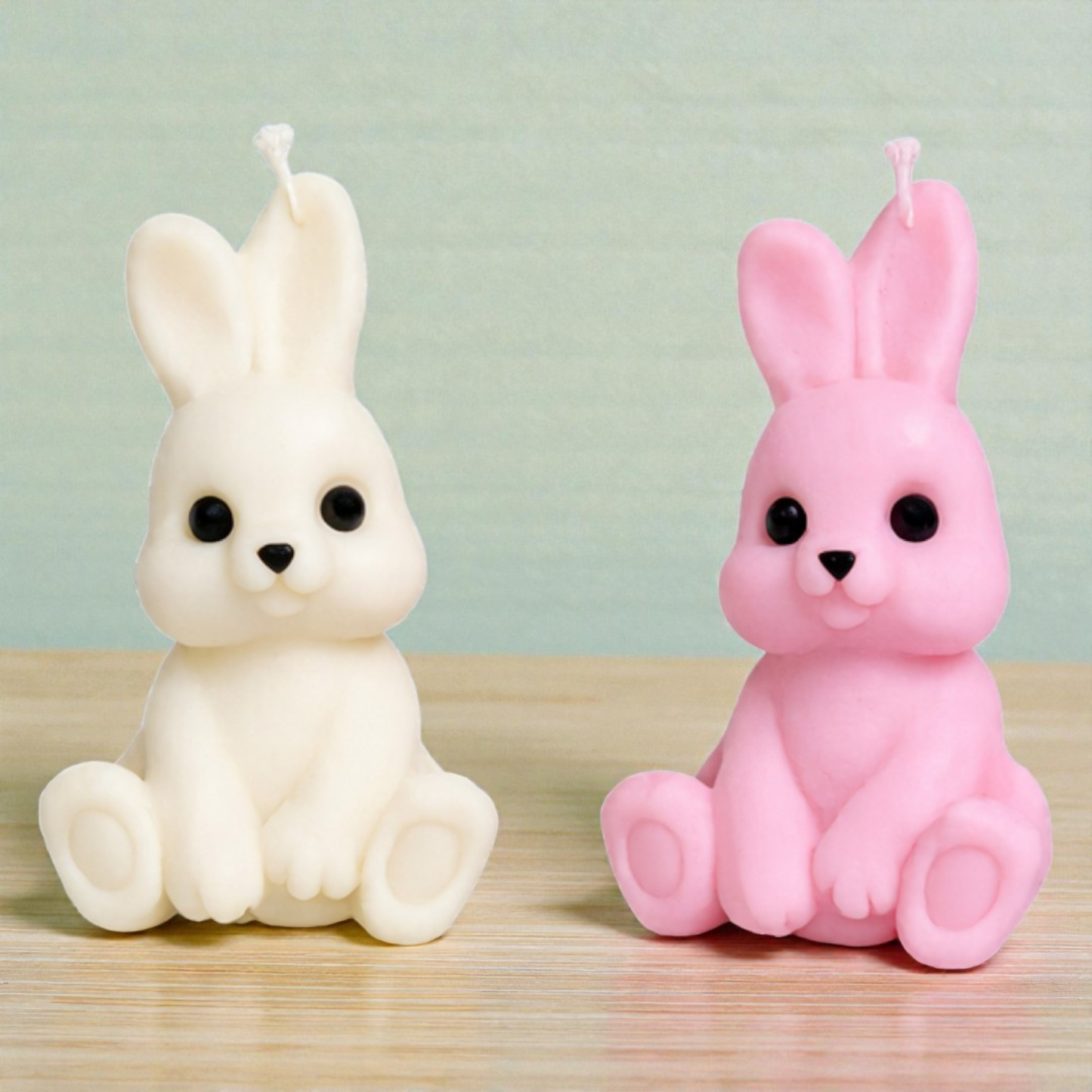 Λαγουδάκι-Παιδική Μπομπονιέρα Κερί