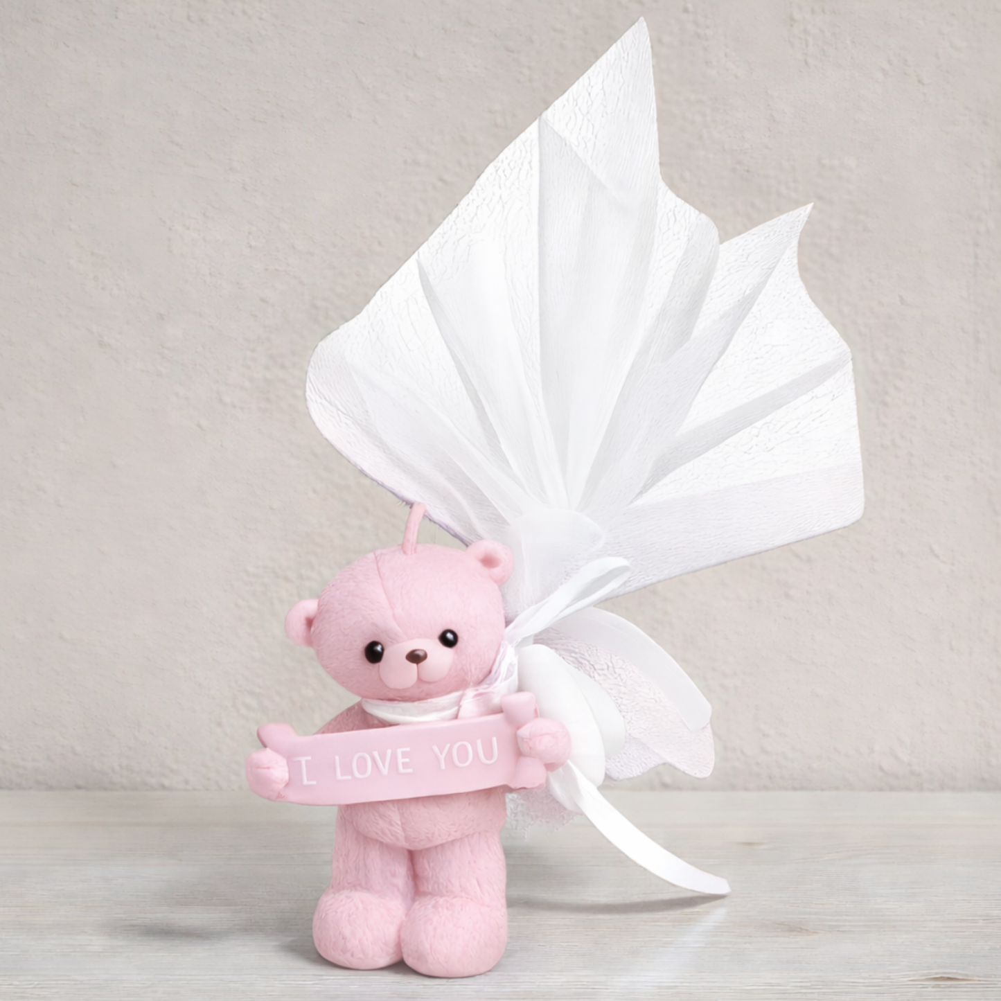 Αρκουδάκι -Μπομπονιέρα Κερί