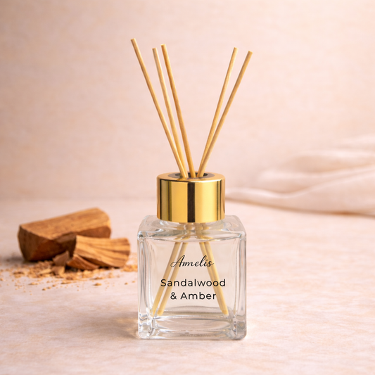 Αρωματικό Χώρου με Sticks - Sandalwood & Amber