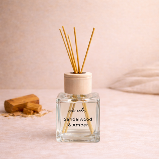 Αρωματικό Χώρου με Sticks - Sandalwood & Amber