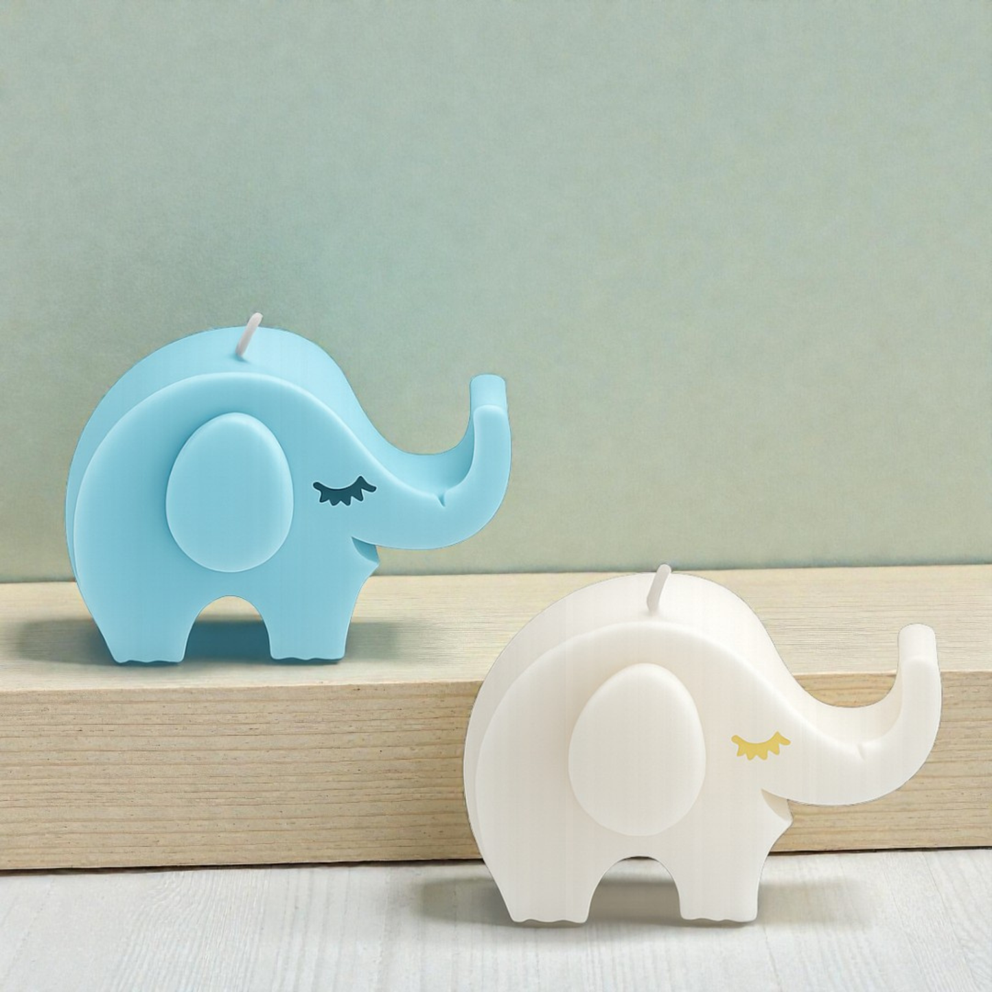 Ελεφαντάκι-Παιδική Μπομπονιέρα Κερί