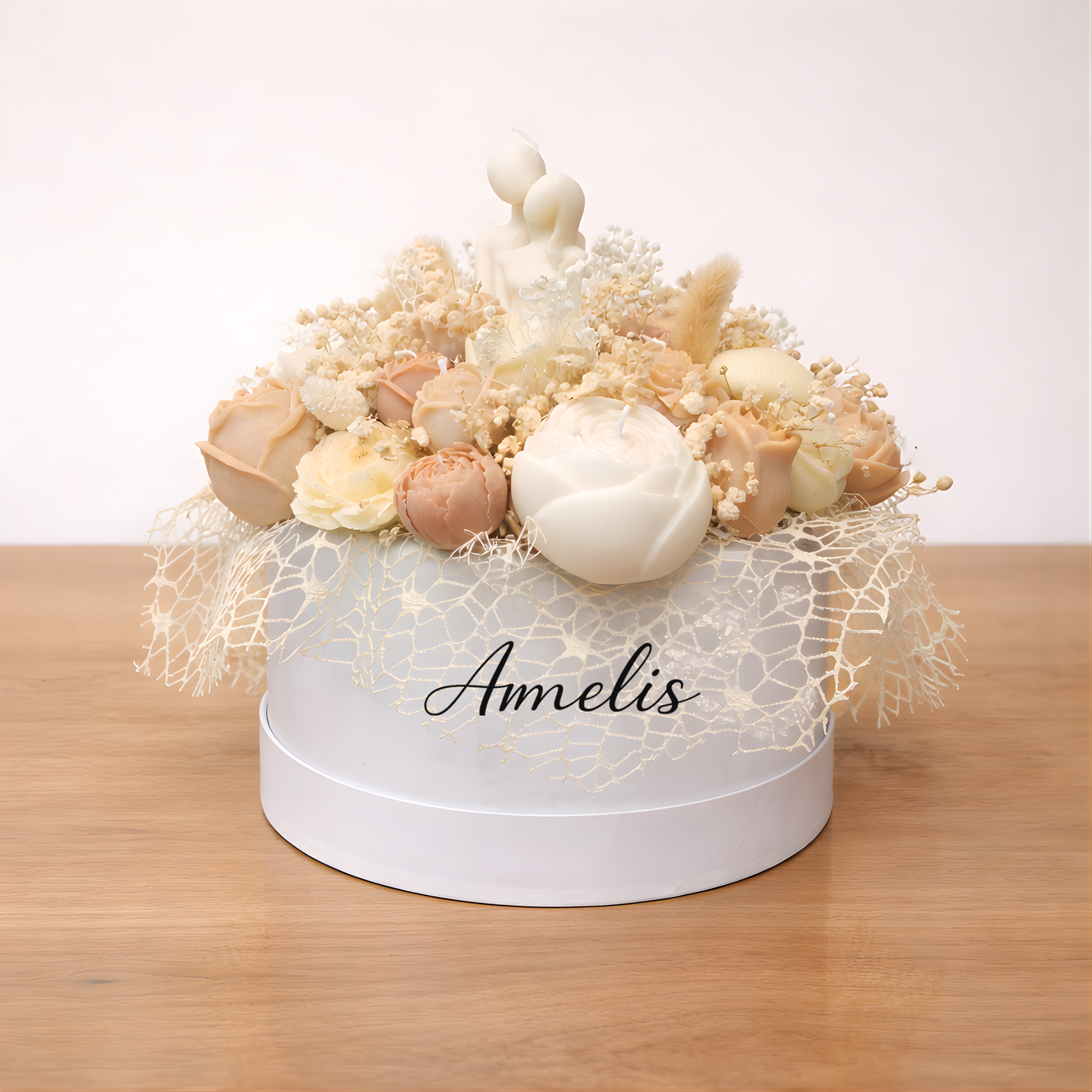 Ανθοσύνθεση Κεριών Amelis- Ζευγάρι