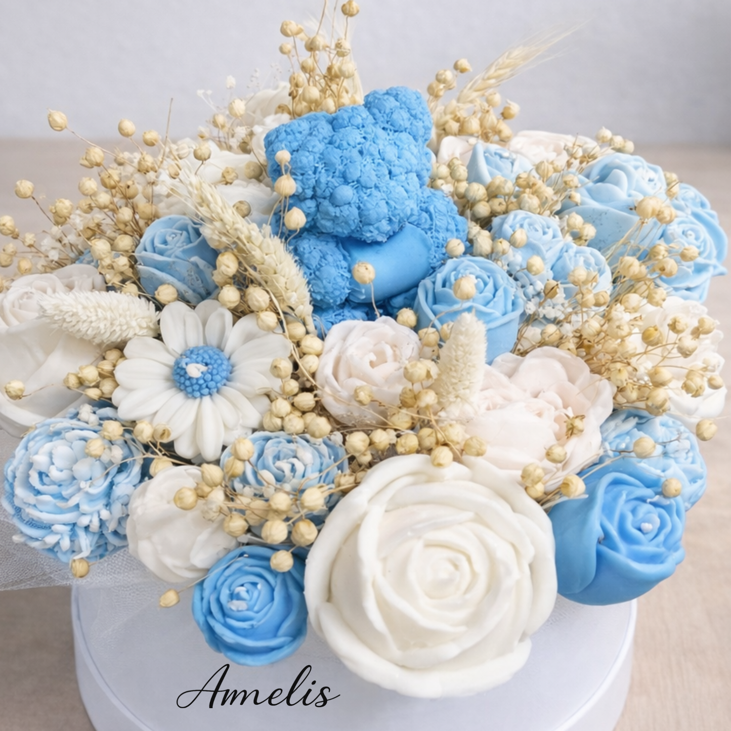 Ανθοσύνθεση Κεριών Amelis- Αρκουδάκι