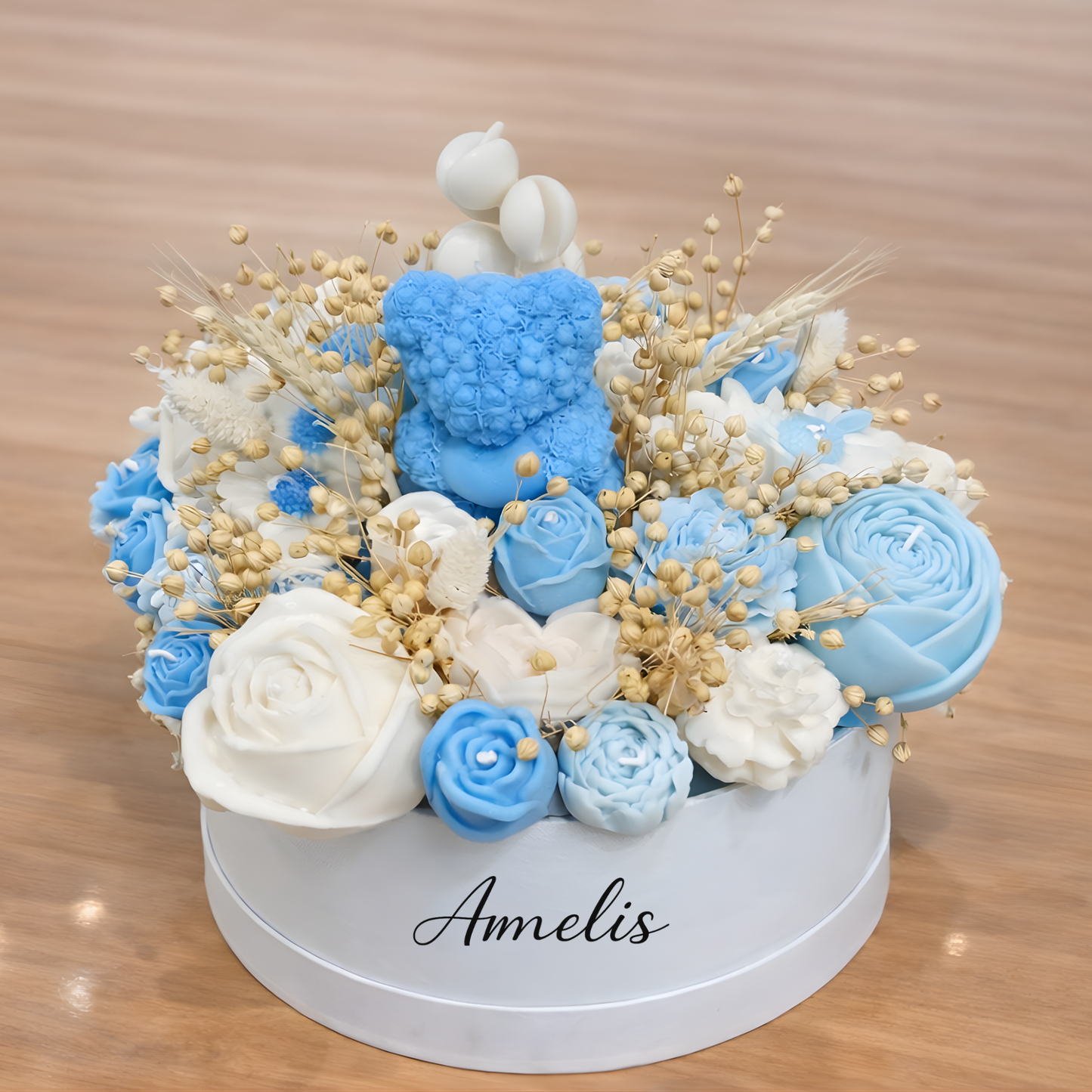 Ανθοσύνθεση Κεριών Amelis- Αρκουδάκι