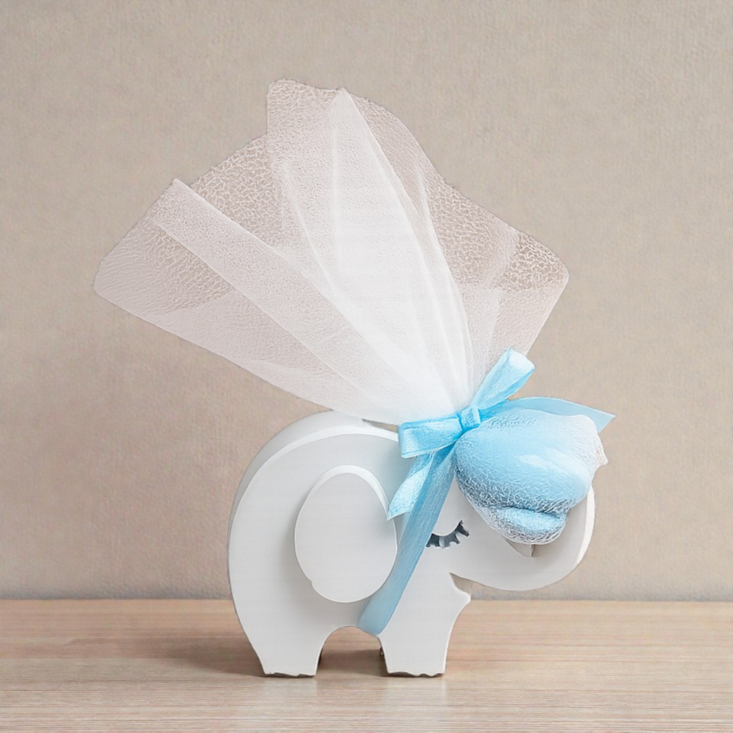 Ελεφαντάκι-Παιδική Μπομπονιέρα Κερί