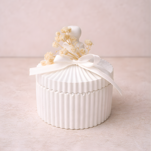 Πορσελάνινη Φοντανιέρα με Καπάκι