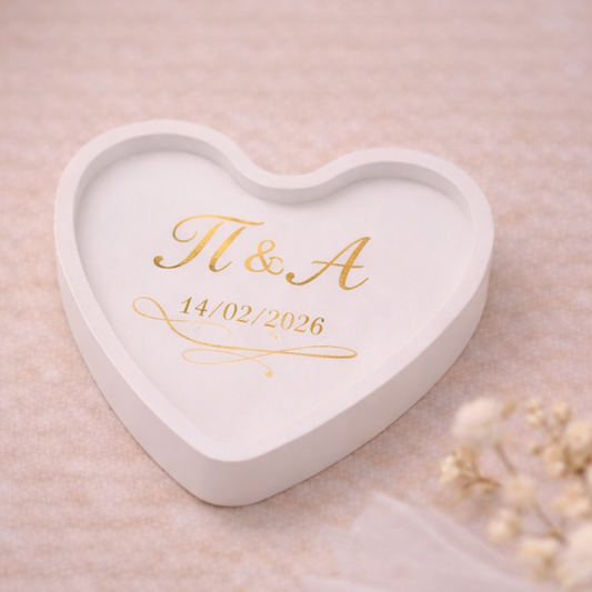Πορσελάνη σε σχήμα καρδιάς