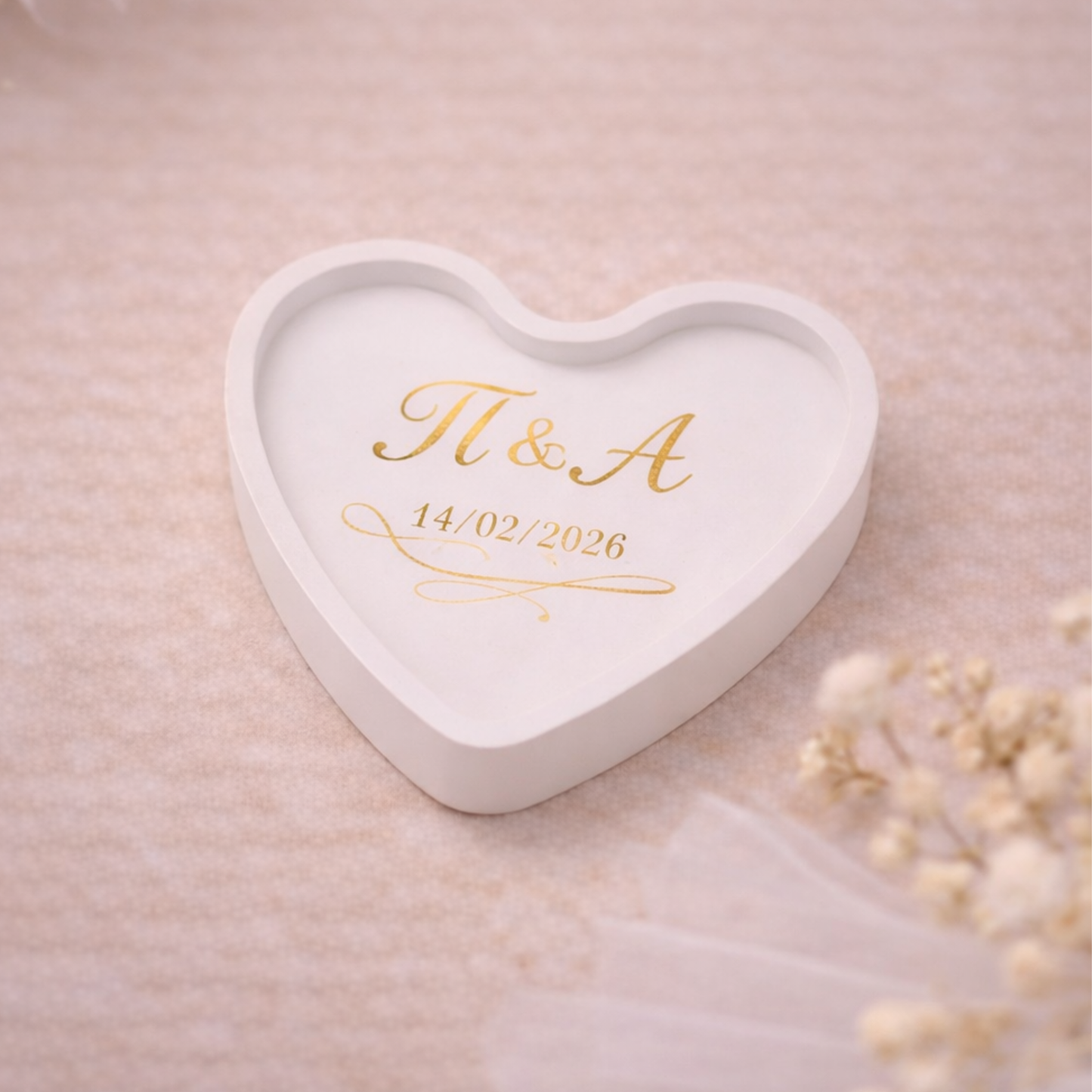 Πορσελάνη σε σχήμα καρδιάς