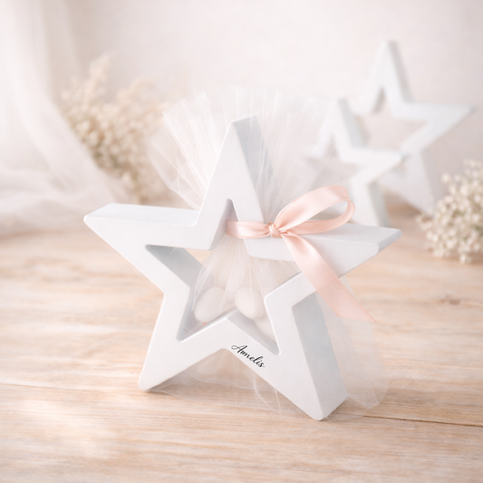 Πορσελάνινη Μπομπονιέρα Αστέρι