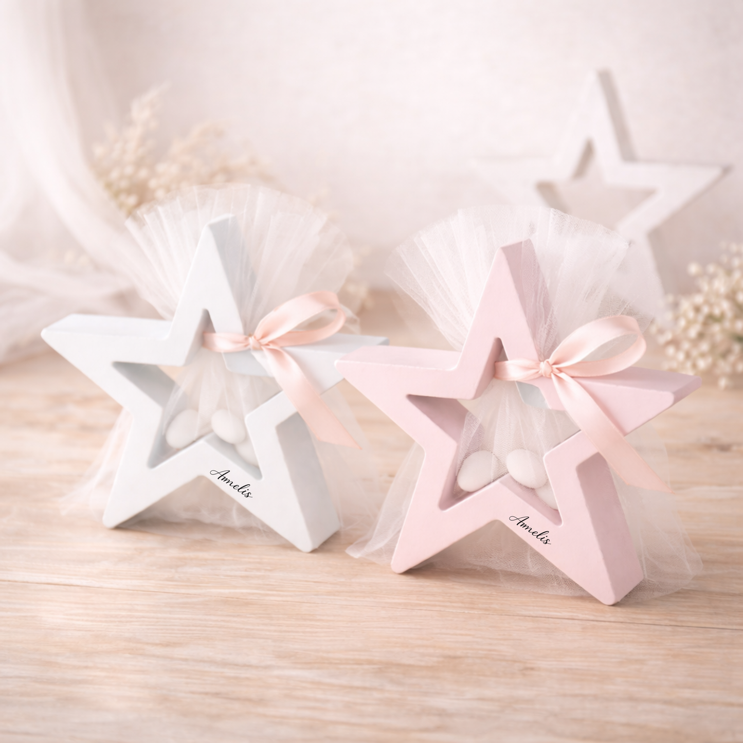 Πορσελάνινη Μπομπονιέρα Αστέρι