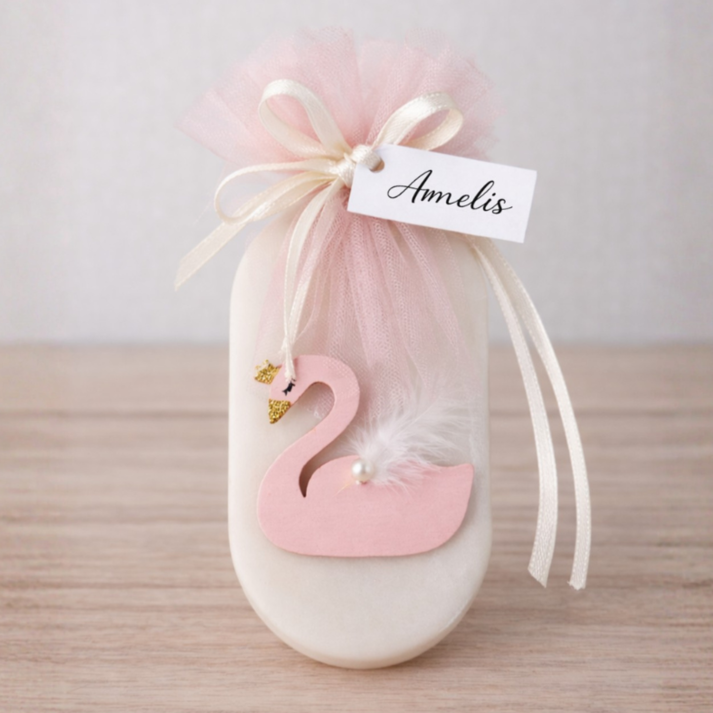 Αρωματική Ταμπλέτα Κεριού με Κύκνο