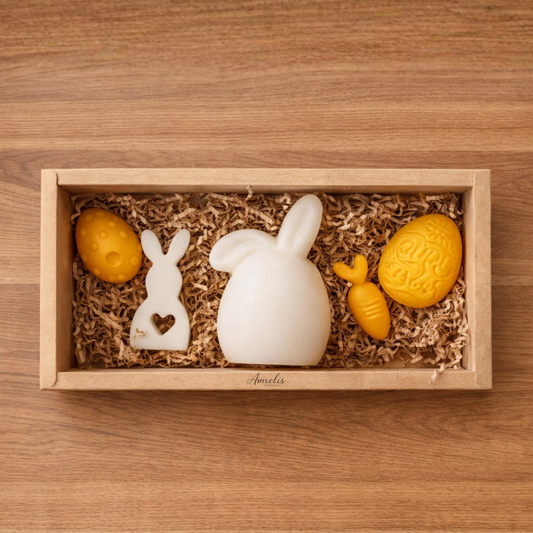 Πασχαλινό Σετ Κεριών Σόγιας Bunny & Easter Eggs