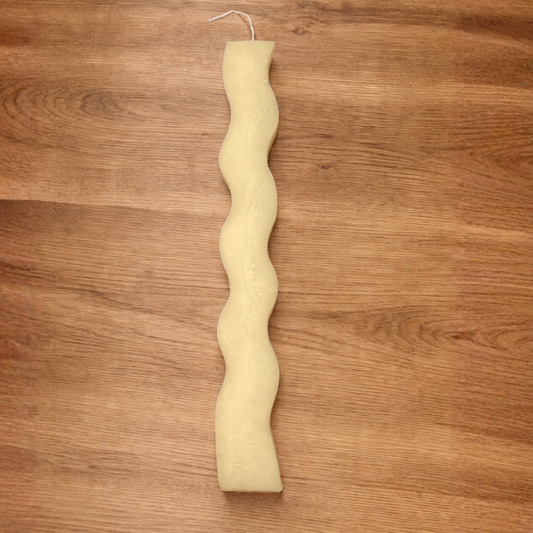 Πασχαλινή Λαμπάδα Κυματιστή – Εκρού