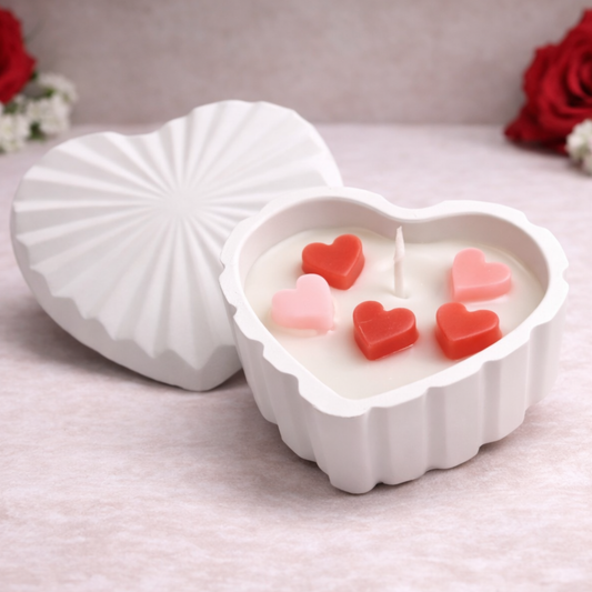 Πορσελάνινη καρδιά Amelis